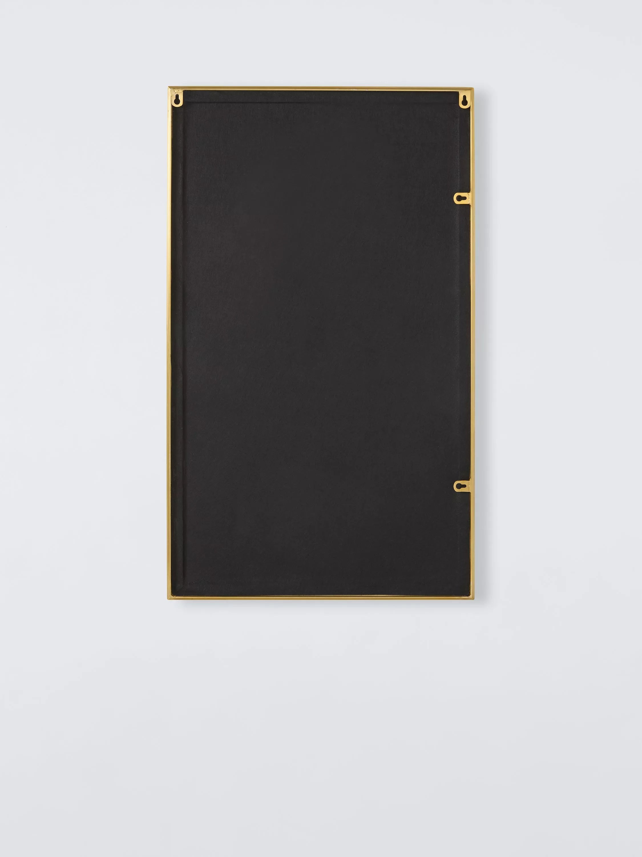 John Lewis wall mirror rectangular aluminium 100x60cm - British product