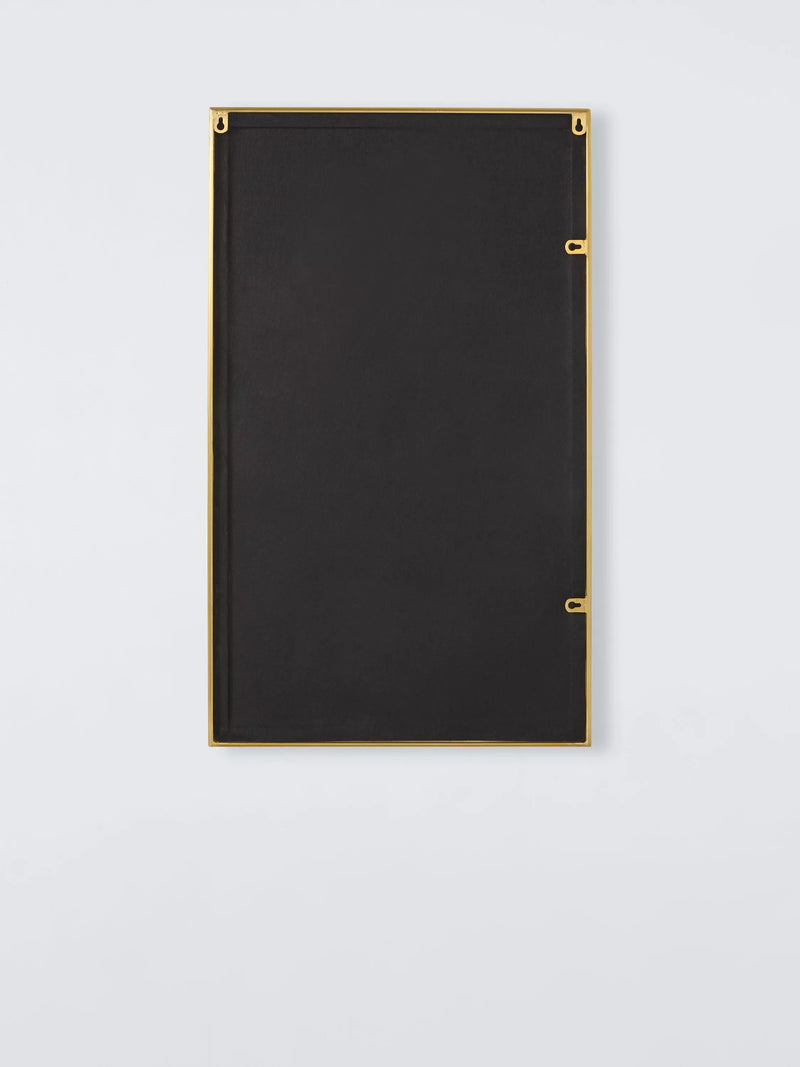John Lewis wall mirror rectangular aluminium 100x60cm - British product