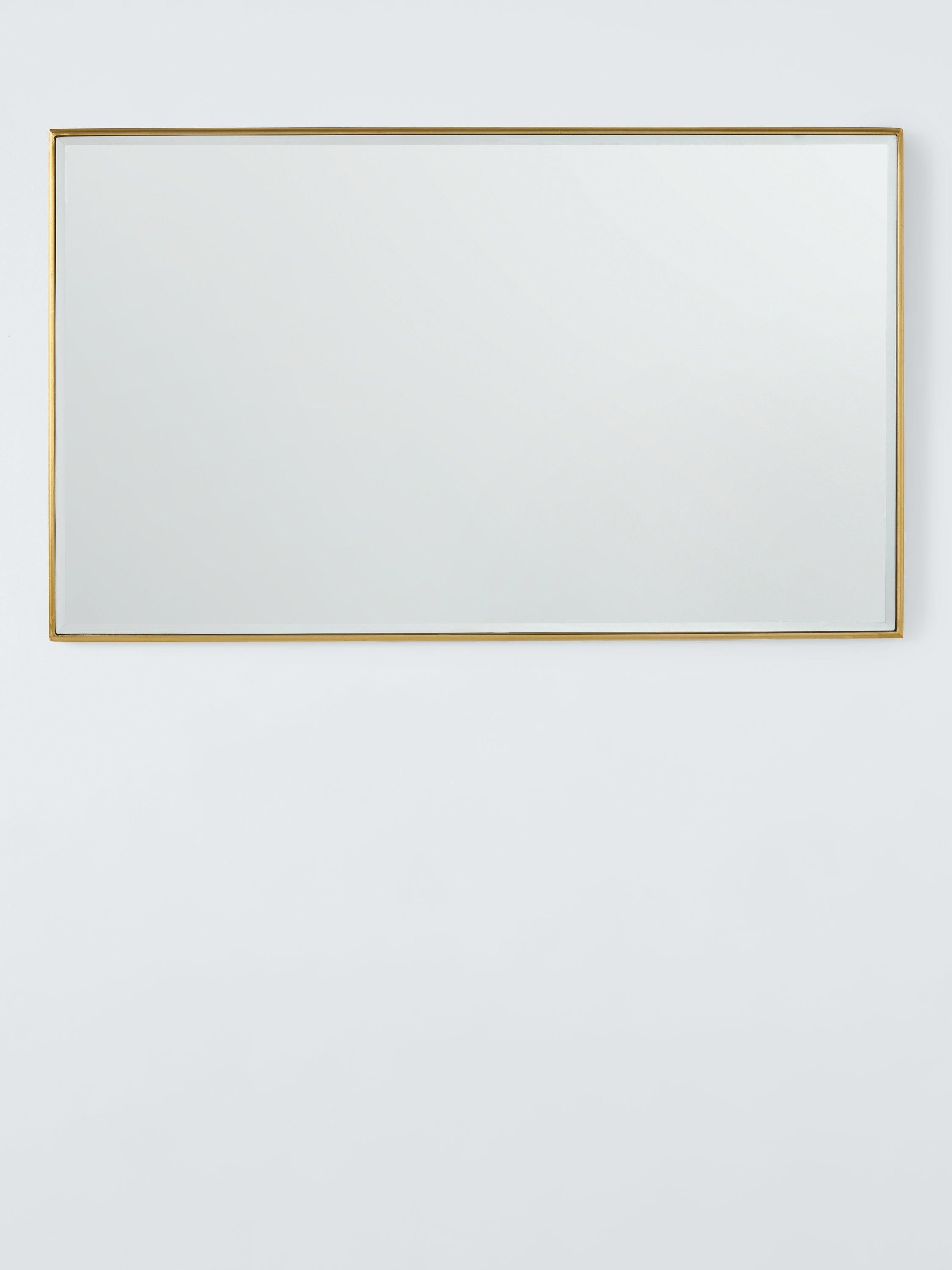 John Lewis wall mirror rectangular aluminium 100x60cm - British product