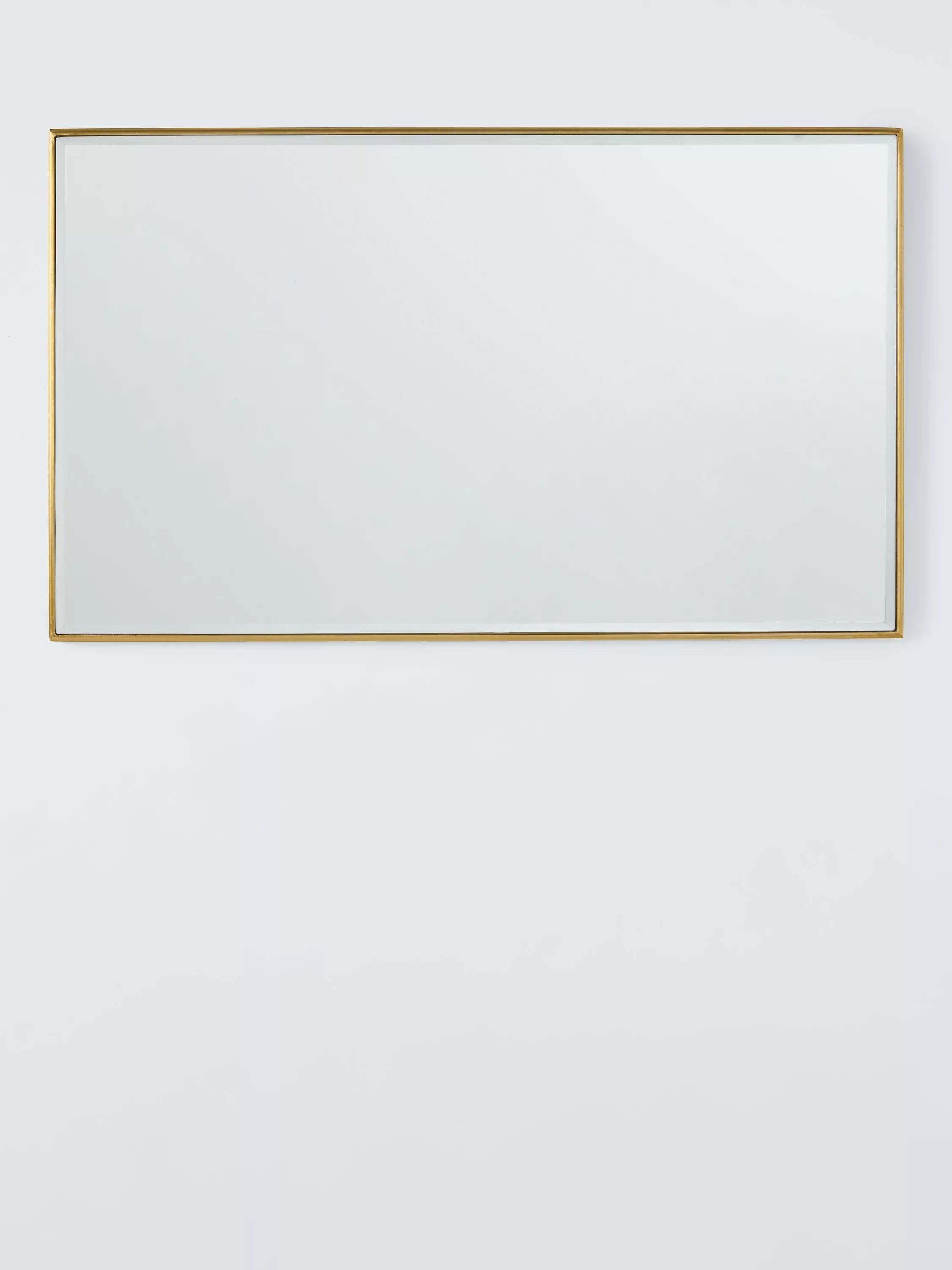 John Lewis wall mirror rectangular aluminium 100x60cm - British product