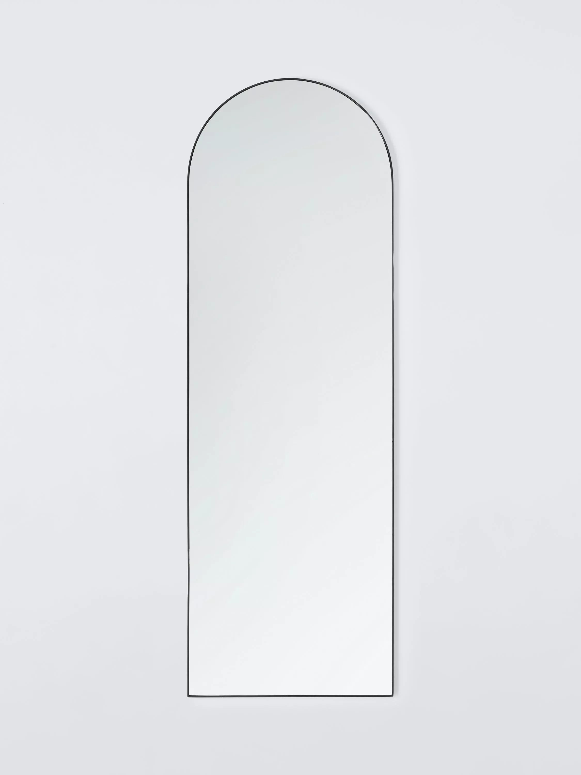 John Lewis Scandi leaner arch mirror black 180x60cm, imported from the UK