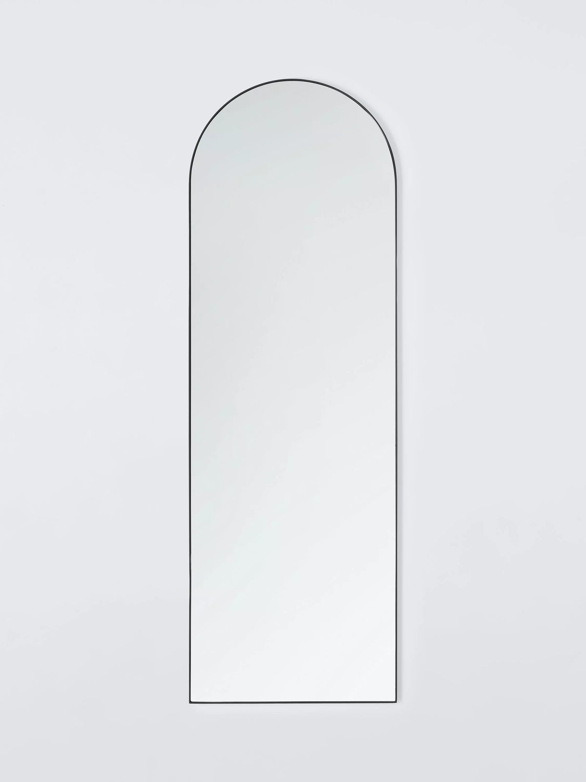 John Lewis Scandi leaner arch mirror black 180x60cm, imported from the UK
