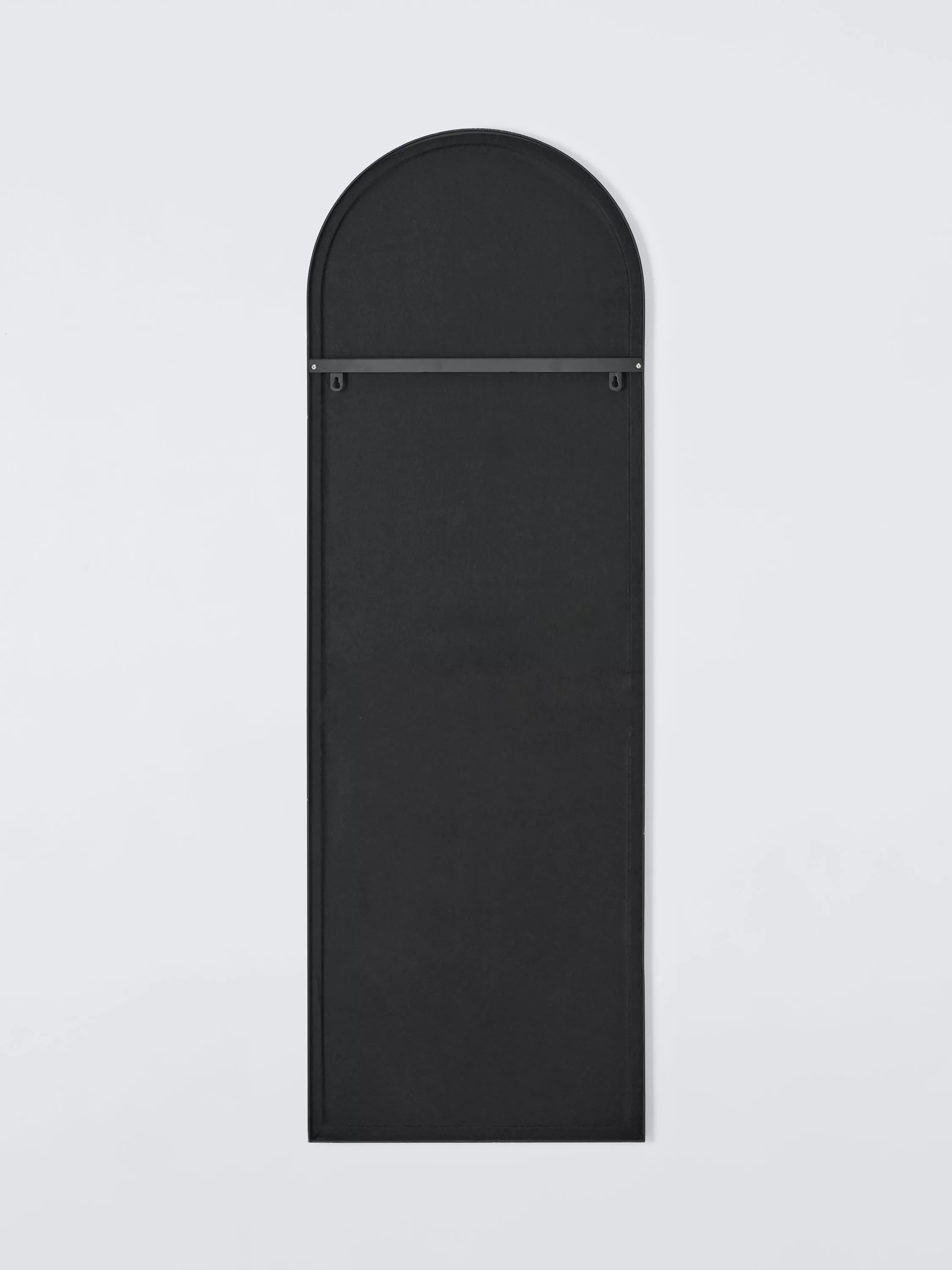 John Lewis Scandi leaner arch mirror black 180x60cm, imported from the UK