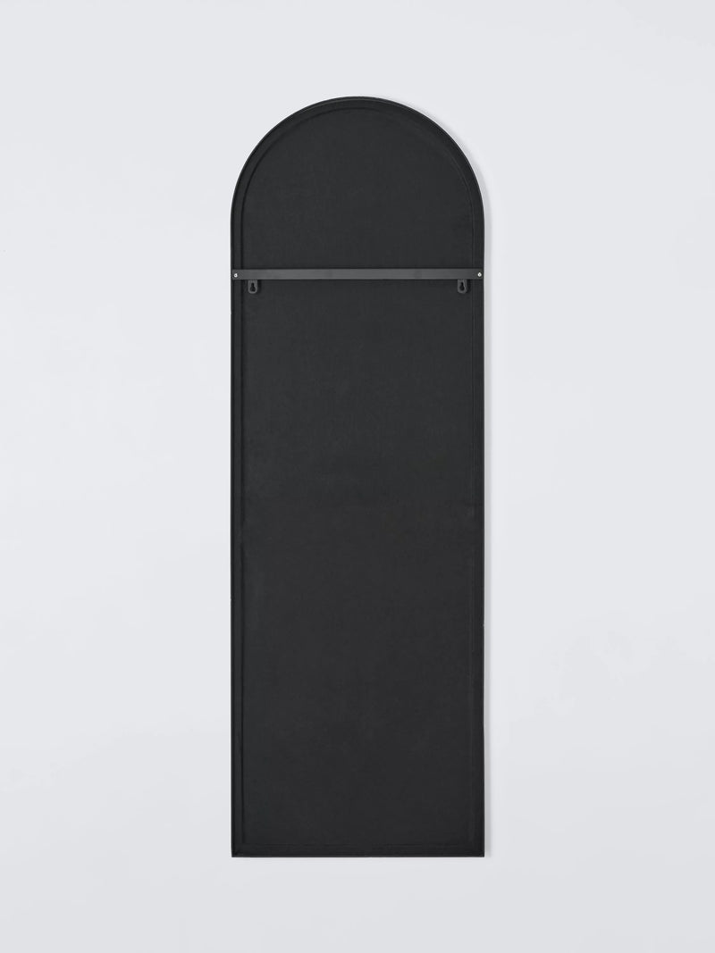 John Lewis Scandi leaner arch mirror black 180x60cm, imported from the UK