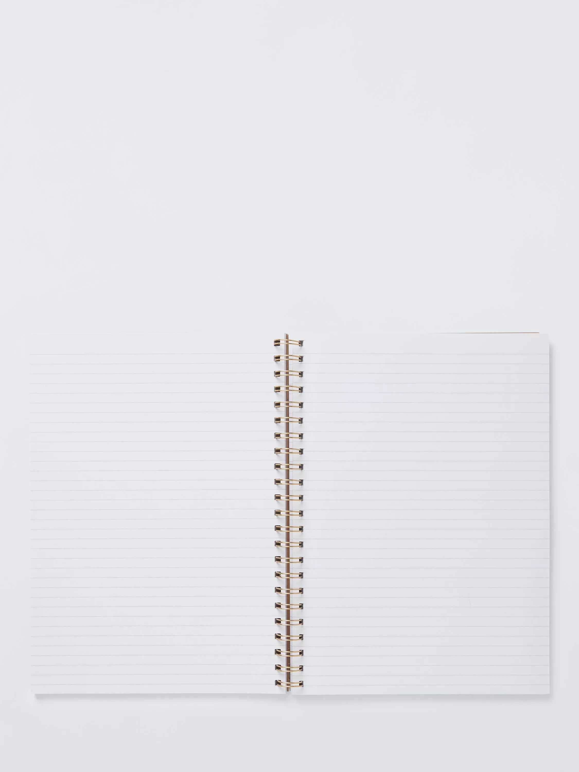 John Lewis A4 Kraft Hearts Notebook 200 pages, UK version