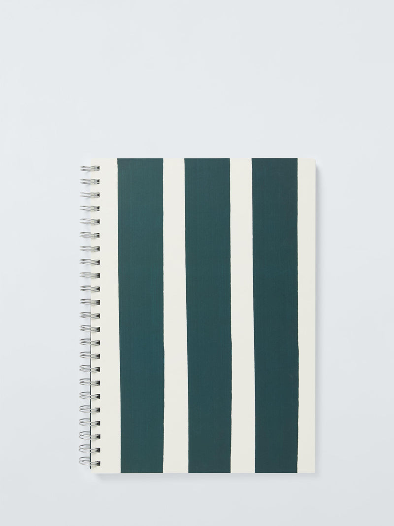 John Lewis A4 lined notebook with stripe pattern, UK version
