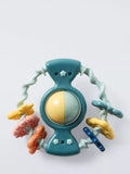 Activity Rattle with Textures and Spinning Motion
