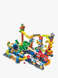 Interactive Dino Marble Run Construction Set with Motorised Lift and Magnetic Features