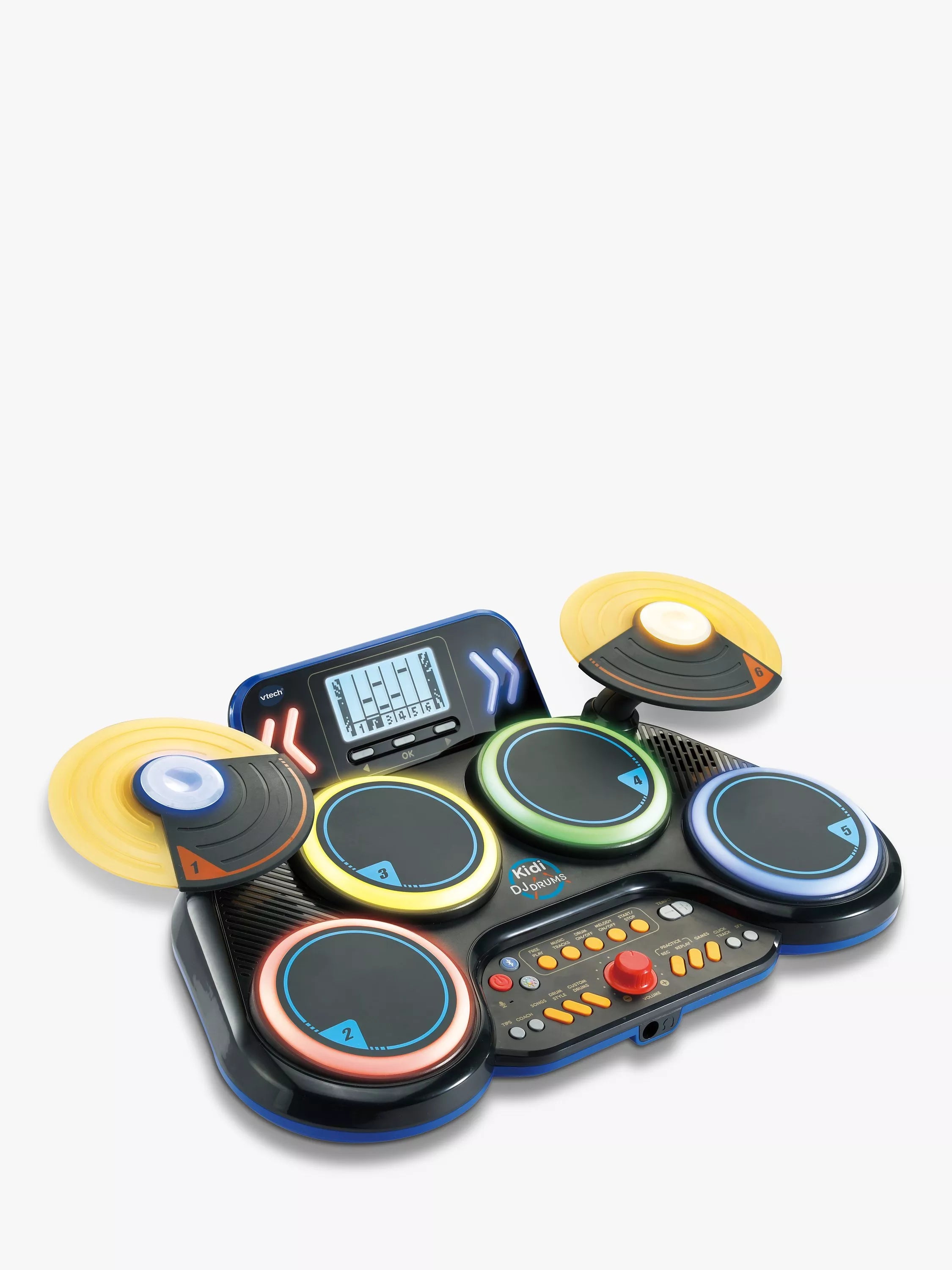 VTech Kidi DJ light up electronic drum set kit (British brand)