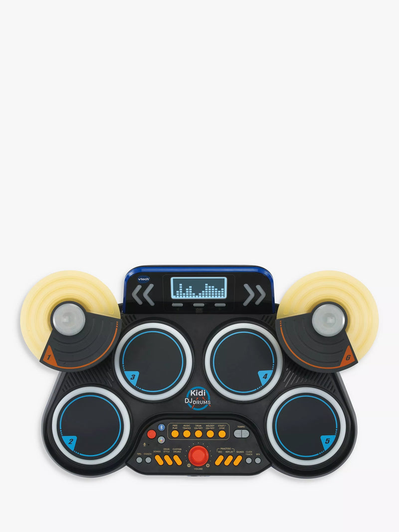 VTech Kidi DJ light up electronic drum set kit (British brand)