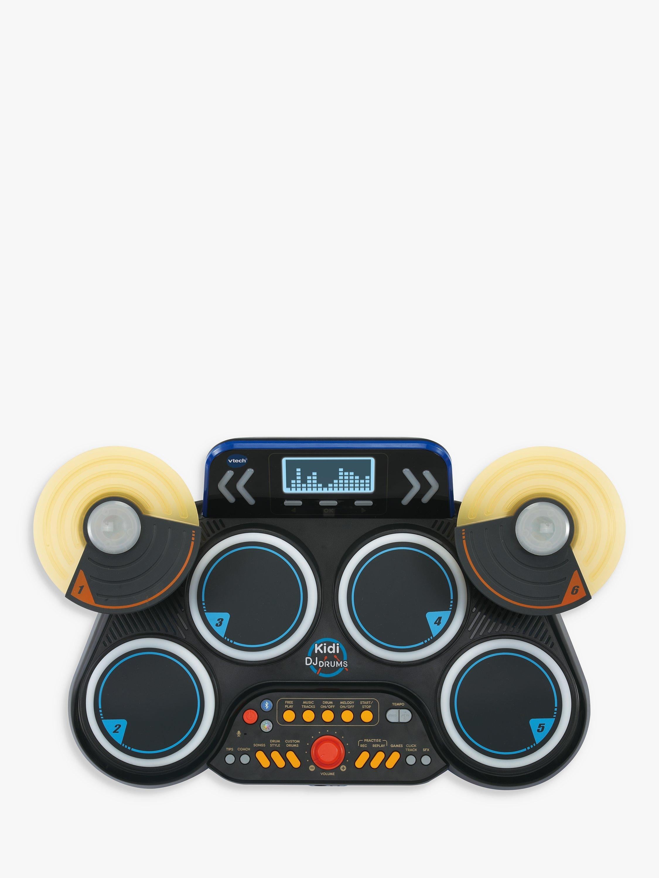 VTech Kidi DJ light up electronic drum set kit (British brand)