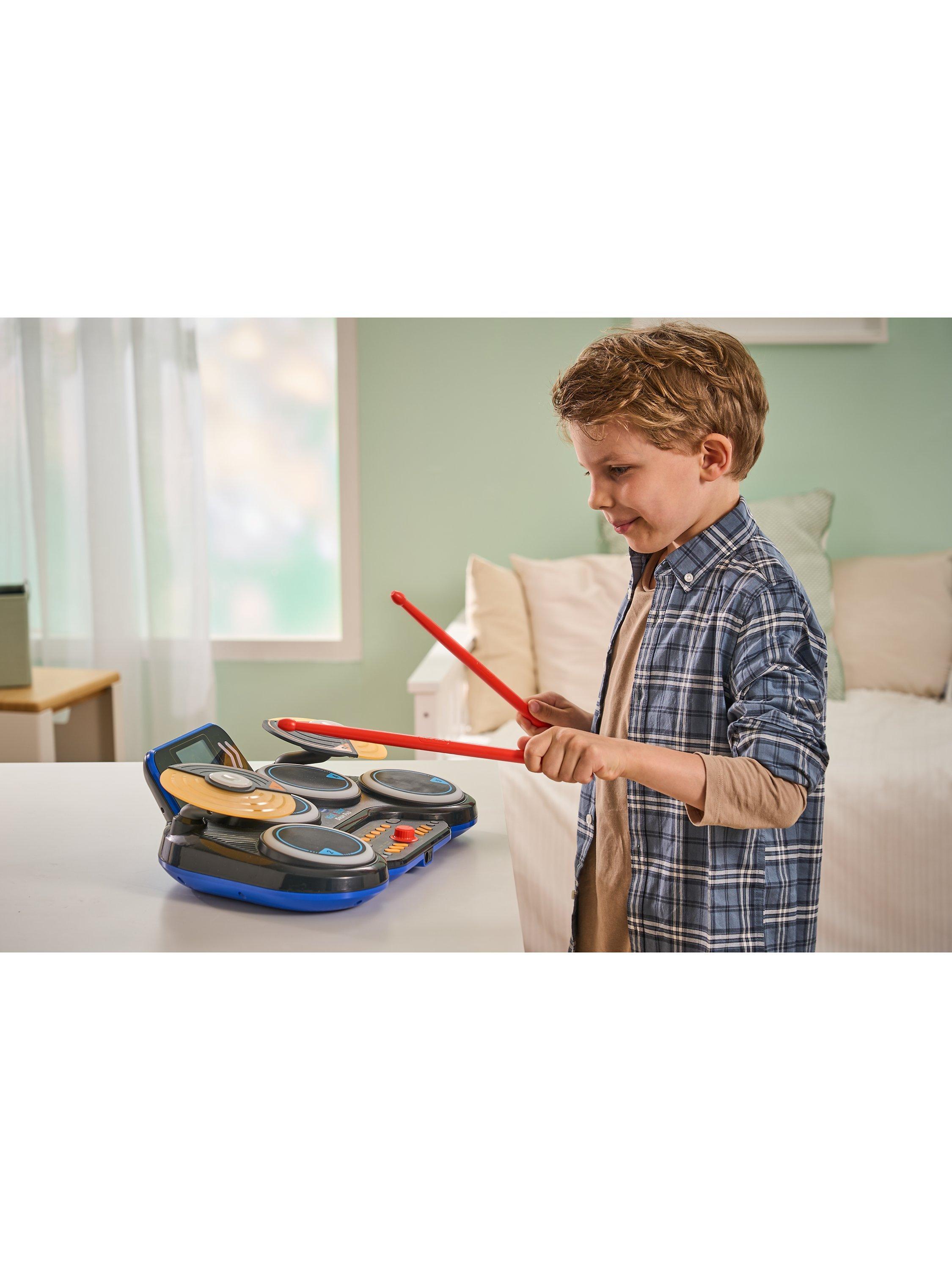 VTech Kidi DJ light up electronic drum set kit (British brand)