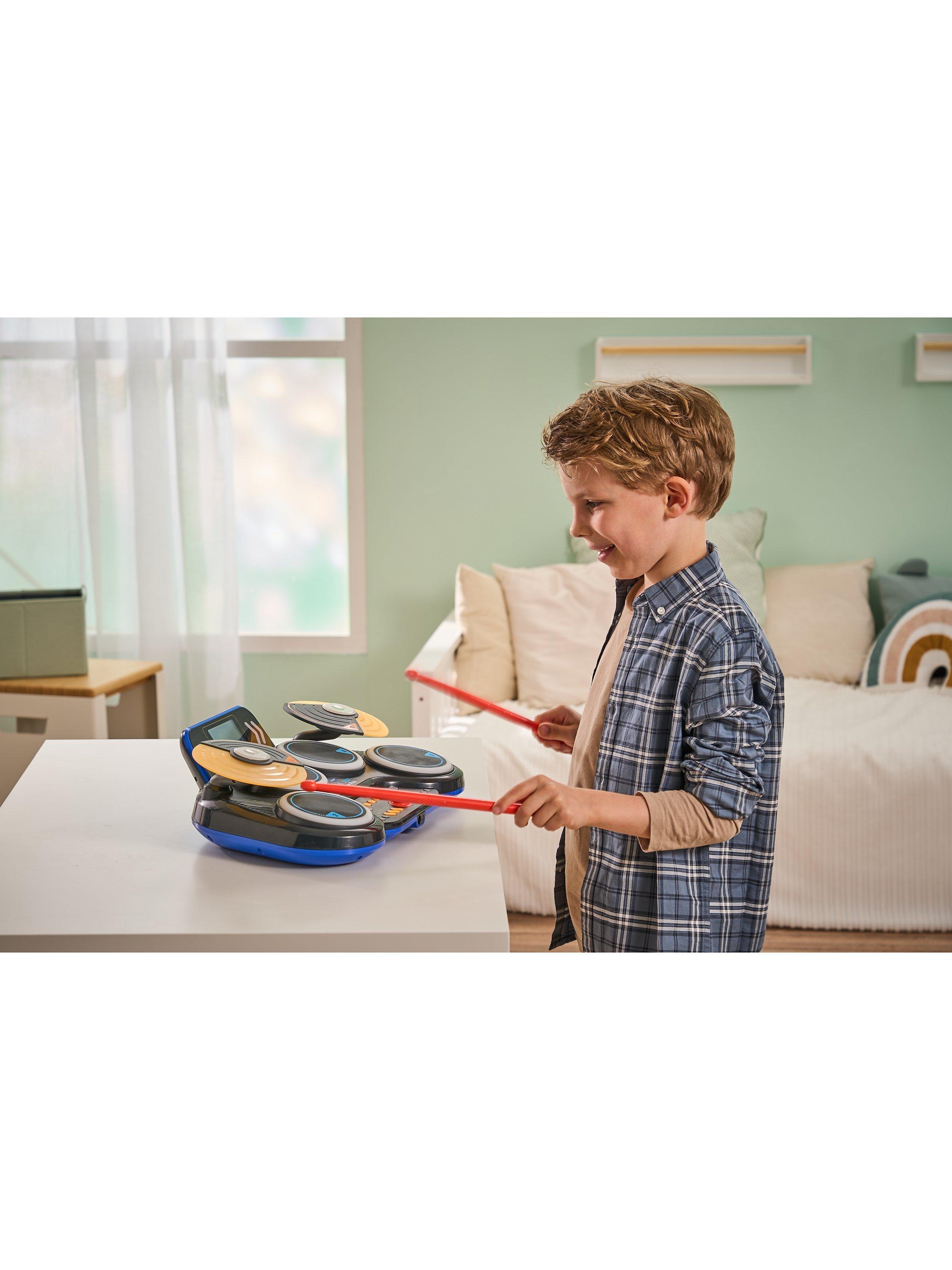 VTech Kidi DJ light up electronic drum set kit (British brand)