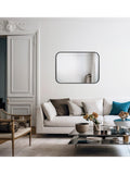 Där Firuz wall mirror black 90x60cm (British brand)
