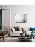 Där Firuz wall mirror black 90x60cm (British brand)