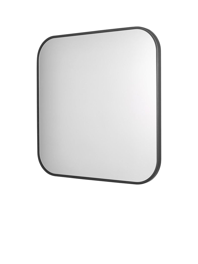 Där square wall mirror black metal frame 60x60cm, UK version