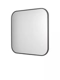 Där square wall mirror black metal frame 60x60cm, UK version