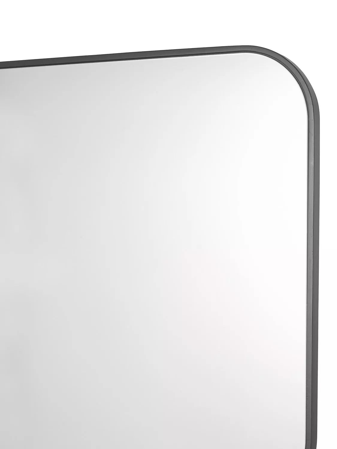 Där square wall mirror black metal frame 60x60cm, UK version