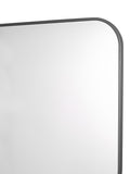 Där square wall mirror black metal frame 60x60cm, UK version