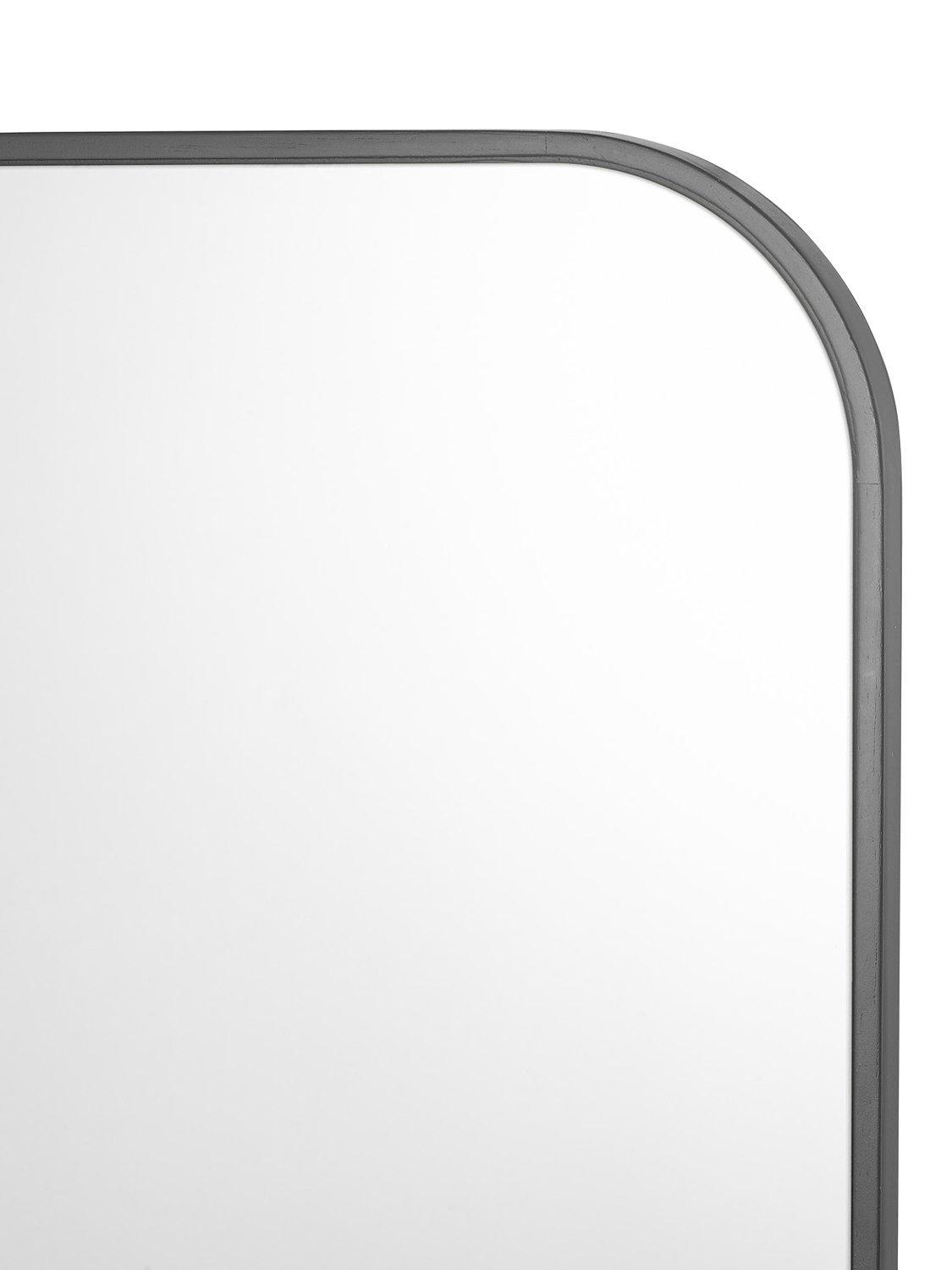 Där square wall mirror black metal frame 60x60cm, UK version