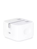 Apple 20W USB-C Power Adapter in white, UK version