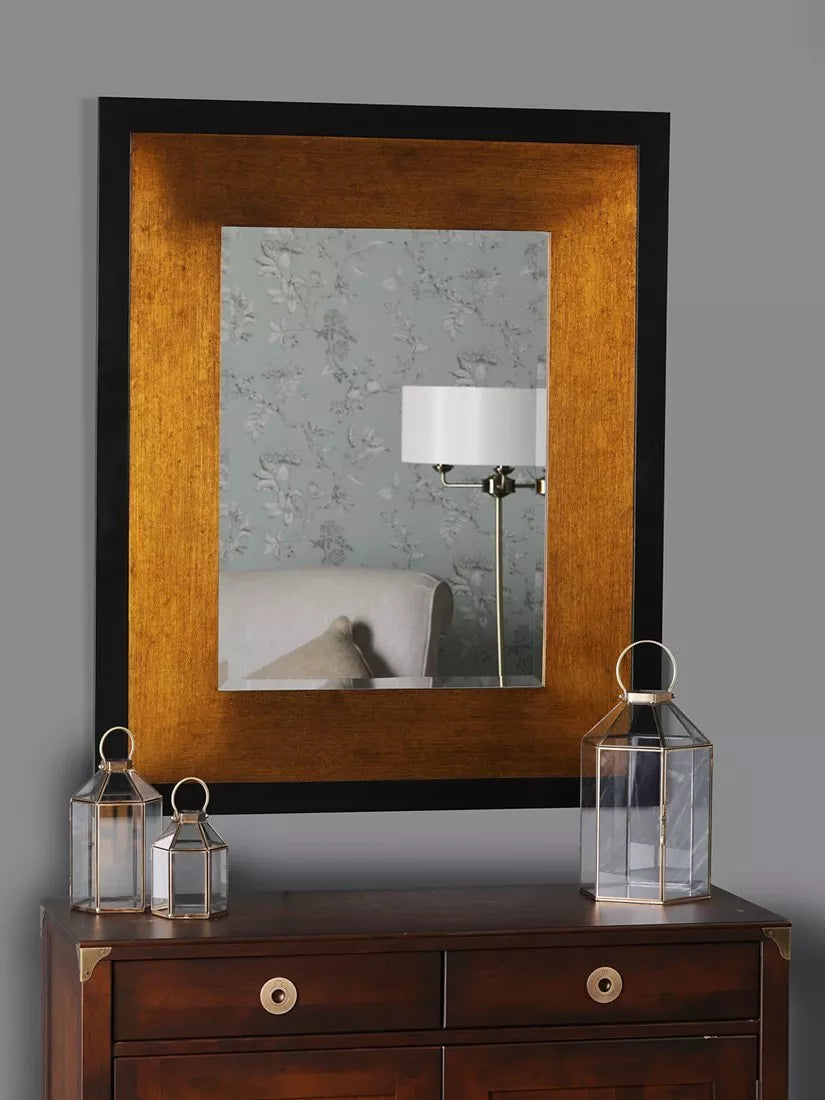 Laura Ashley wall mirror bronze 114x94cm, imported from the UK