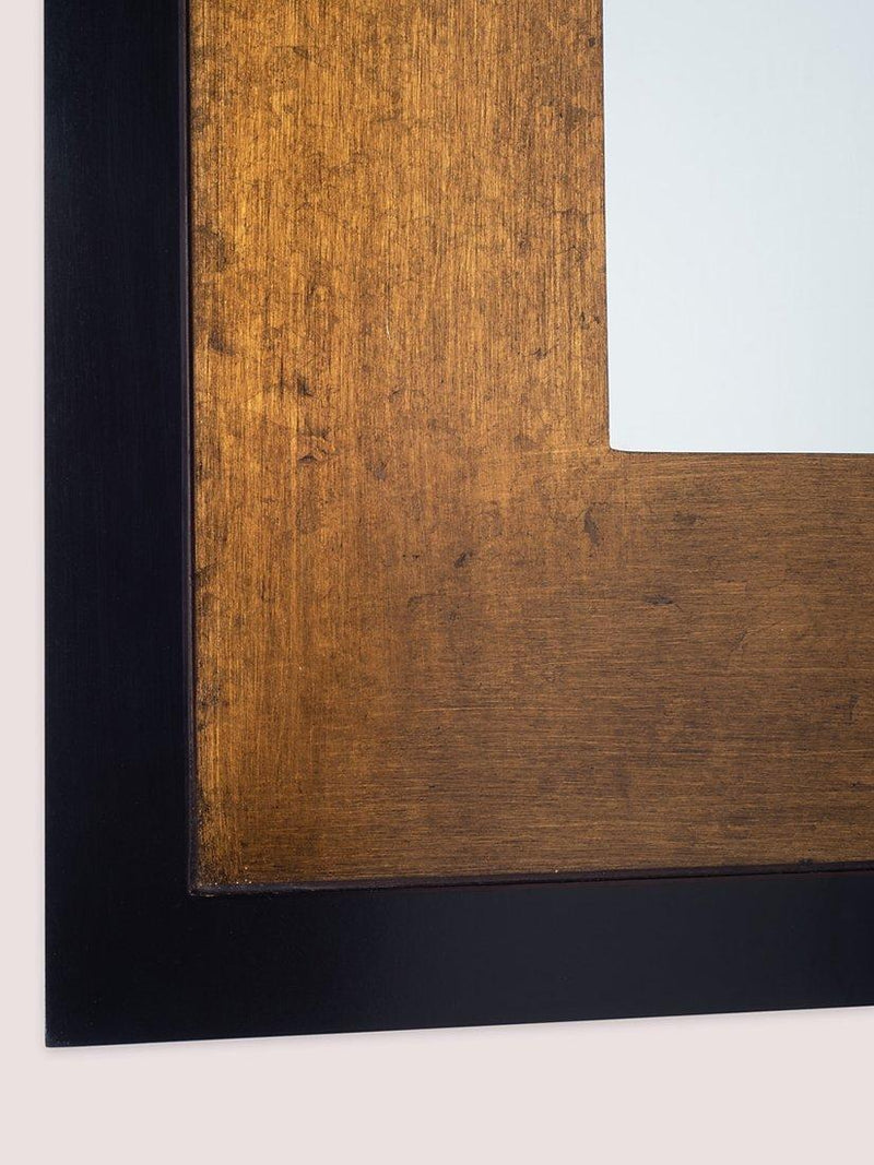 Laura Ashley wall mirror bronze 114x94cm, imported from the UK