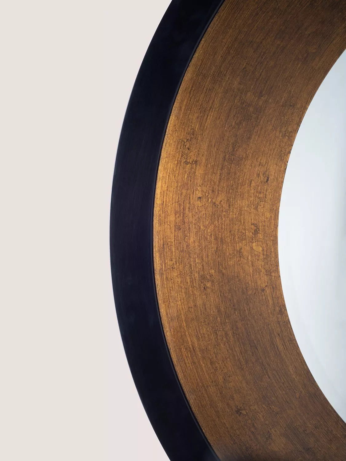 Laura Ashley round wall mirror bronze 110cm, UK version