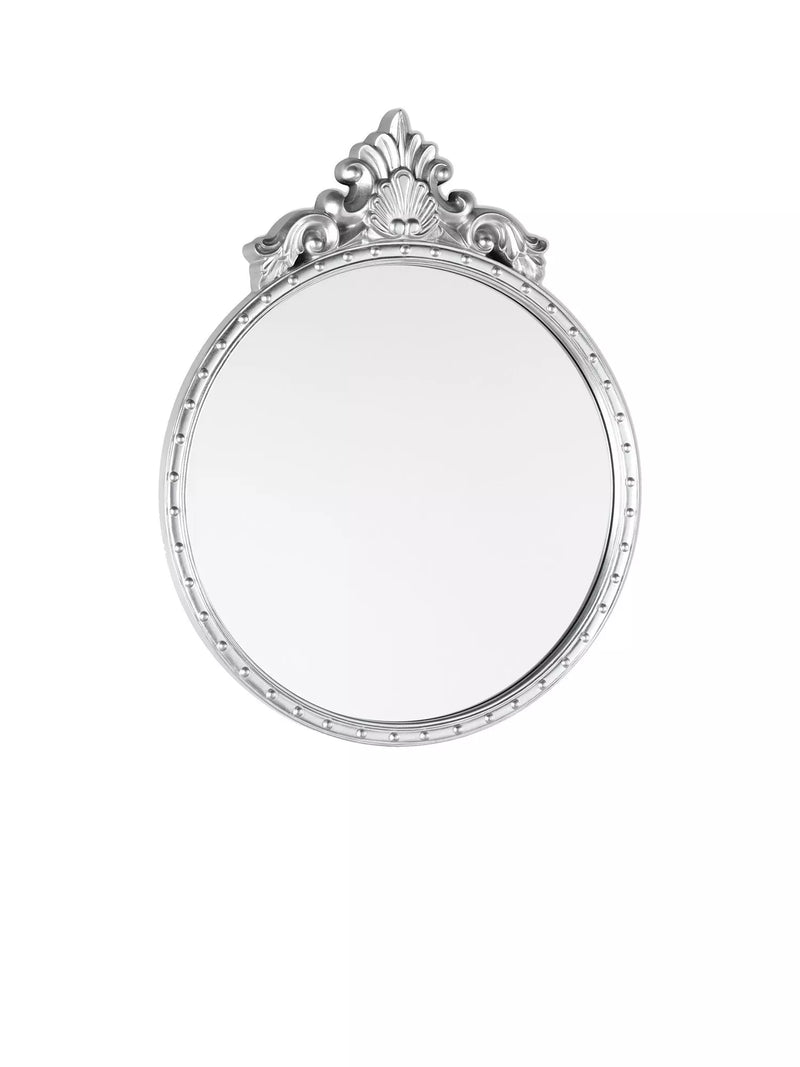 Laura Ashley Overton round wall mirror 73 x 58cm, UK version