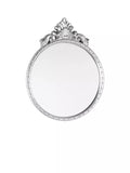 Laura Ashley Overton round wall mirror 73 x 58cm, UK version