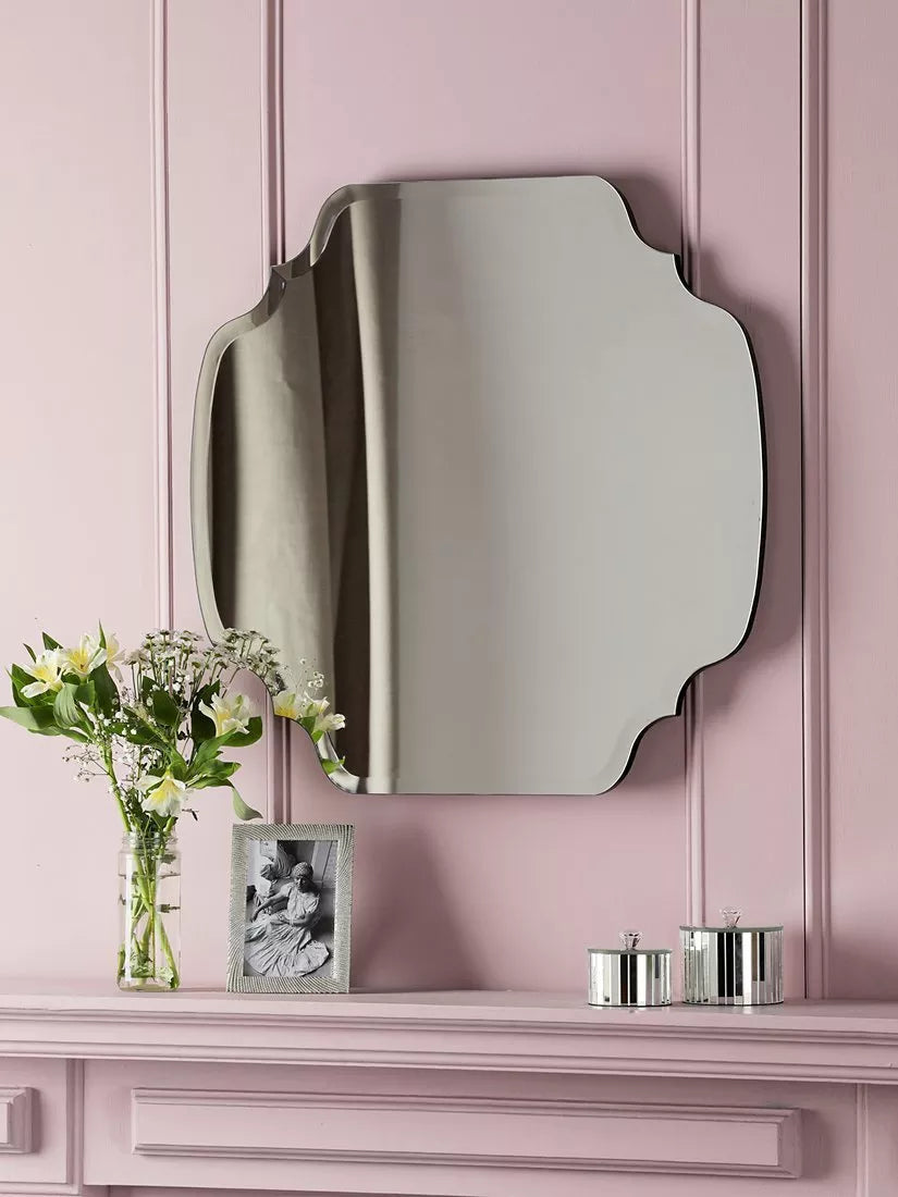 Laura Ashley clear square wall mirror 60x60cm, UK version