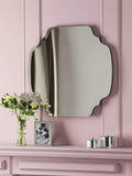 Laura Ashley clear square wall mirror 60x60cm, UK version