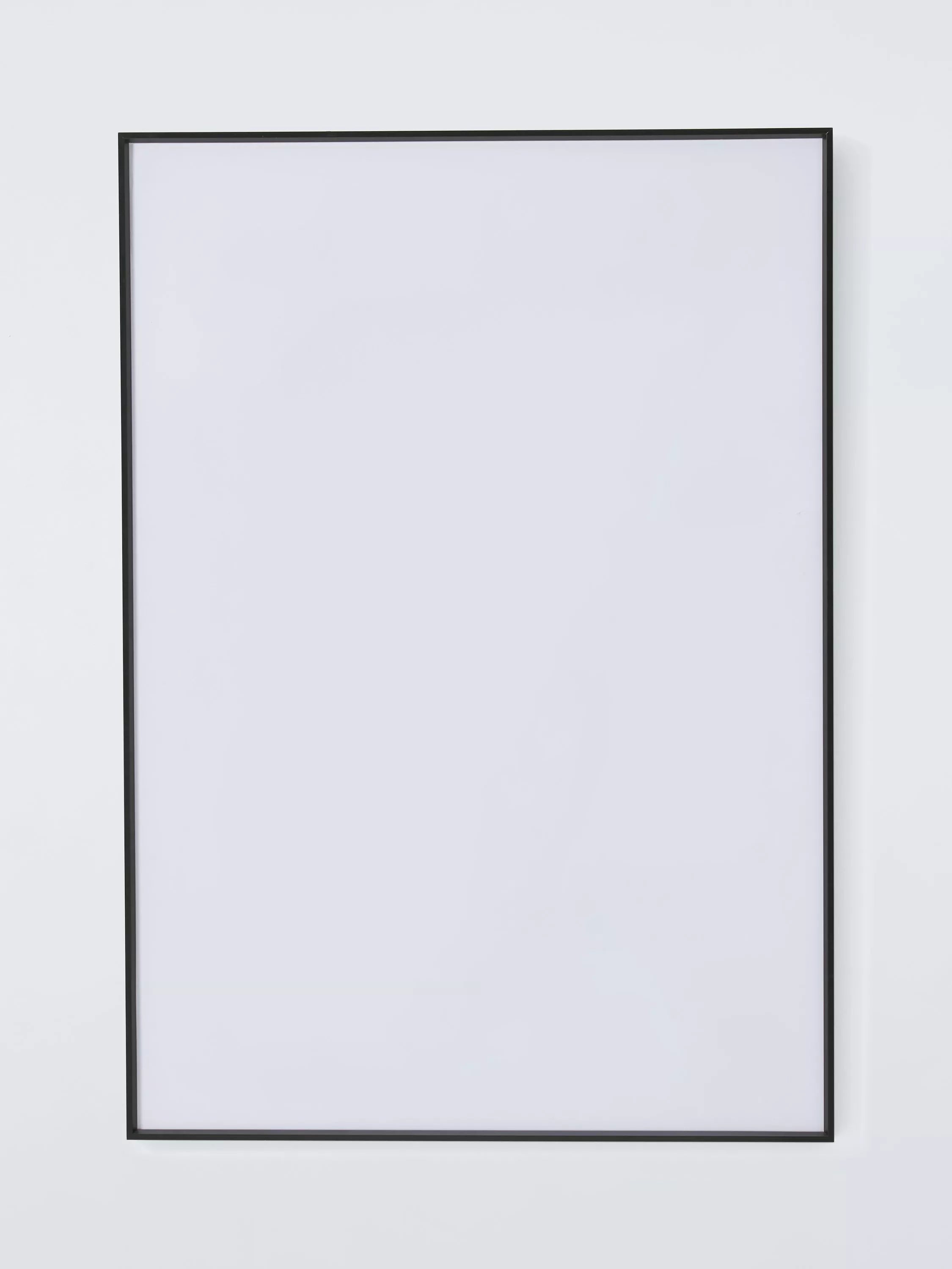John Lewis aluminium poster frame black 50x70cm, imported from the UK