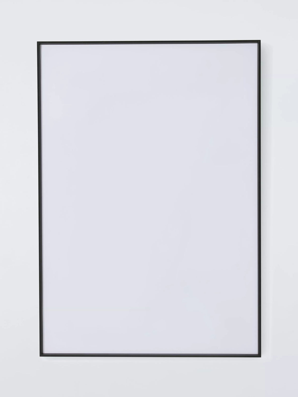 John Lewis aluminium poster frame black 50x70cm, imported from the UK