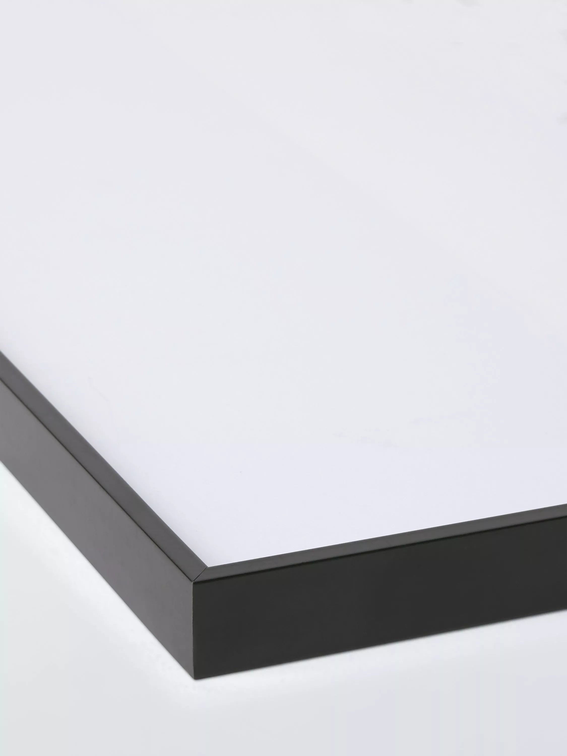 John Lewis aluminium poster frame black 50x70cm, imported from the UK