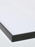 John Lewis aluminium poster frame black 50x70cm, imported from the UK