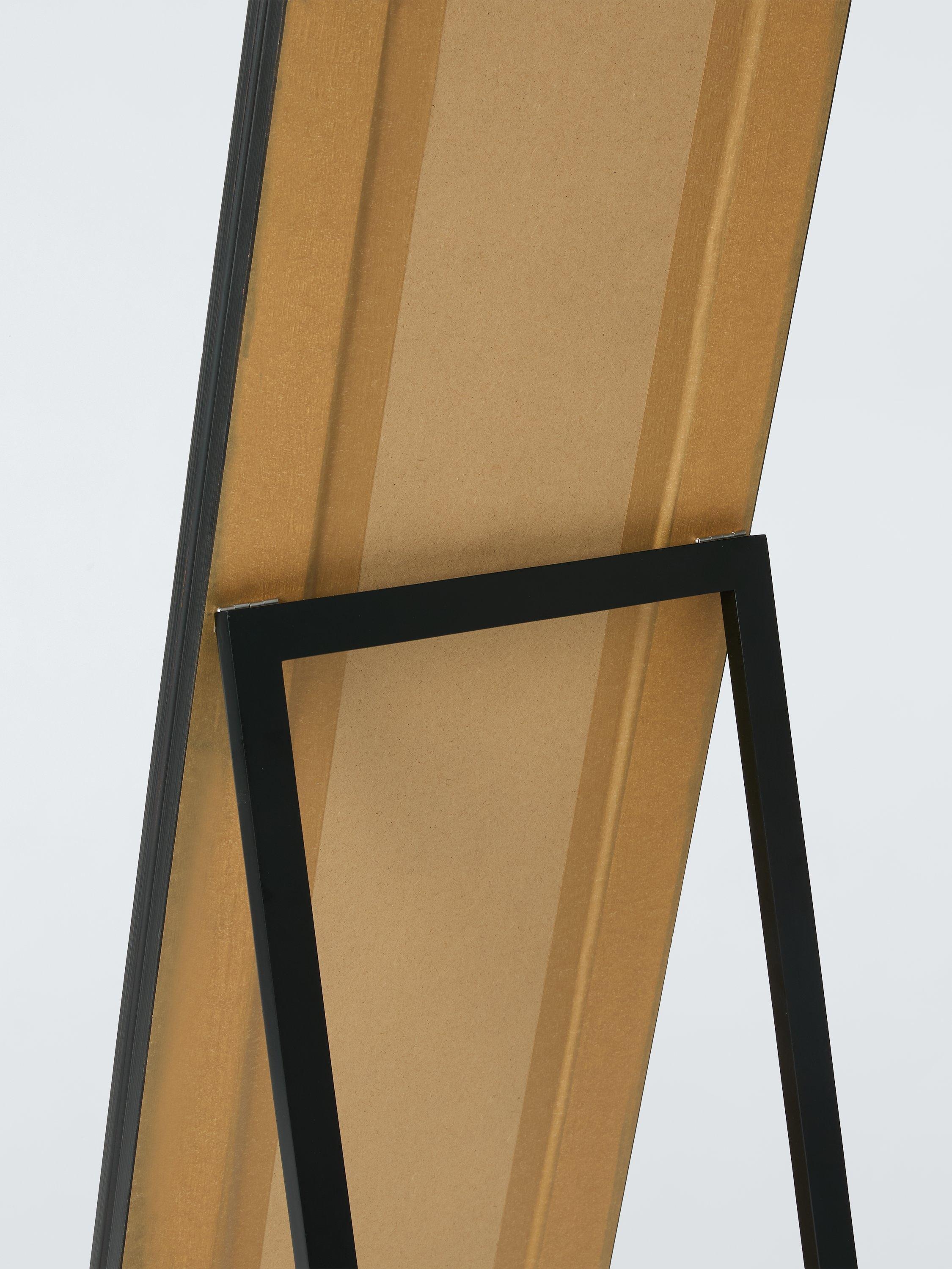 John Lewis cheval mirror 170cm black gold - British product