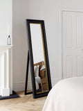 John Lewis cheval mirror 170cm black gold - British product