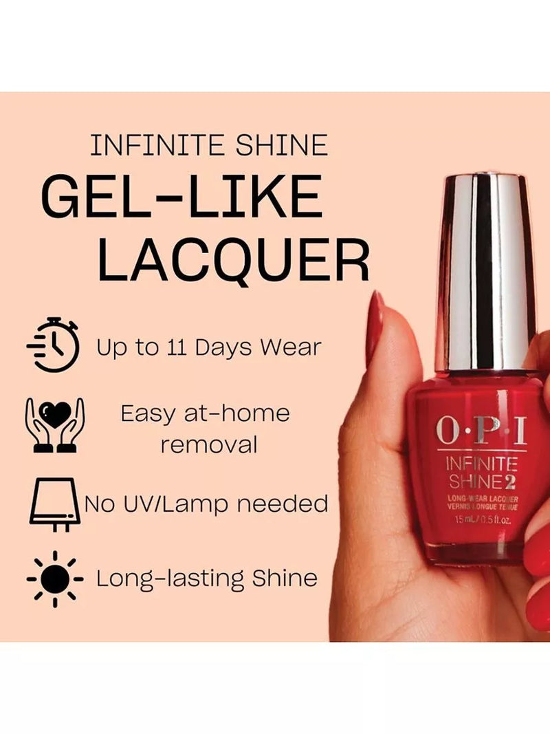 OPI gel-like base and top coat nail polish duo, 2 x 15ml, imported from the UK