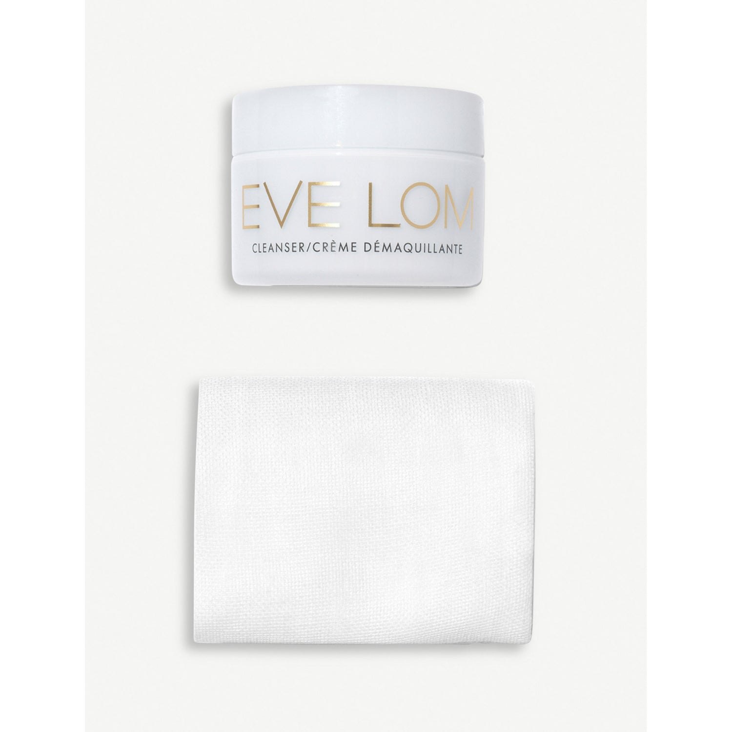 Eve Lom travel cleanser gift set with muslin cloth 20ml - British product