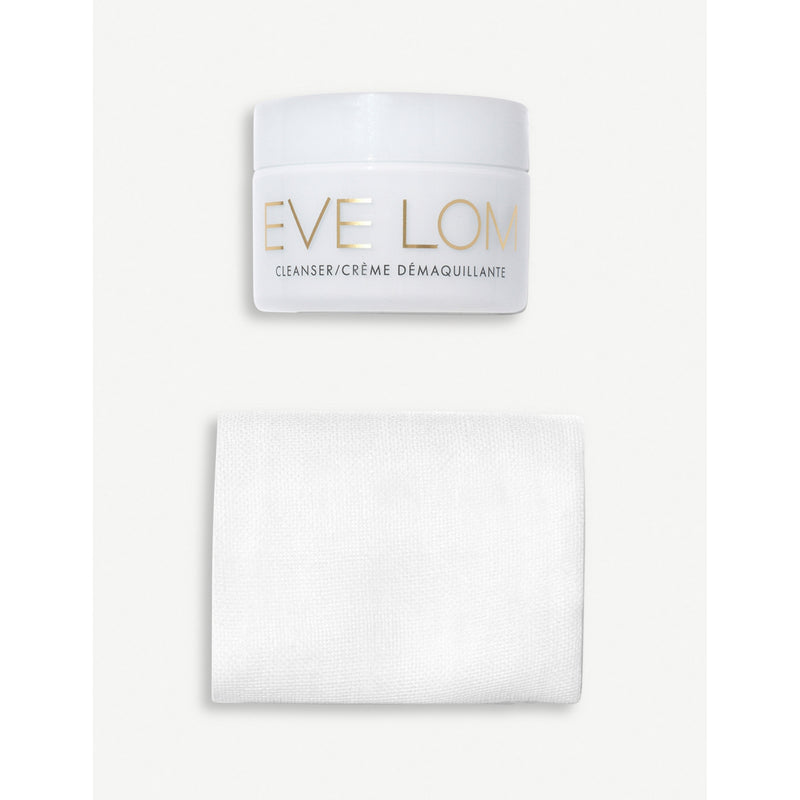Eve Lom travel cleanser gift set with muslin cloth 20ml - British product