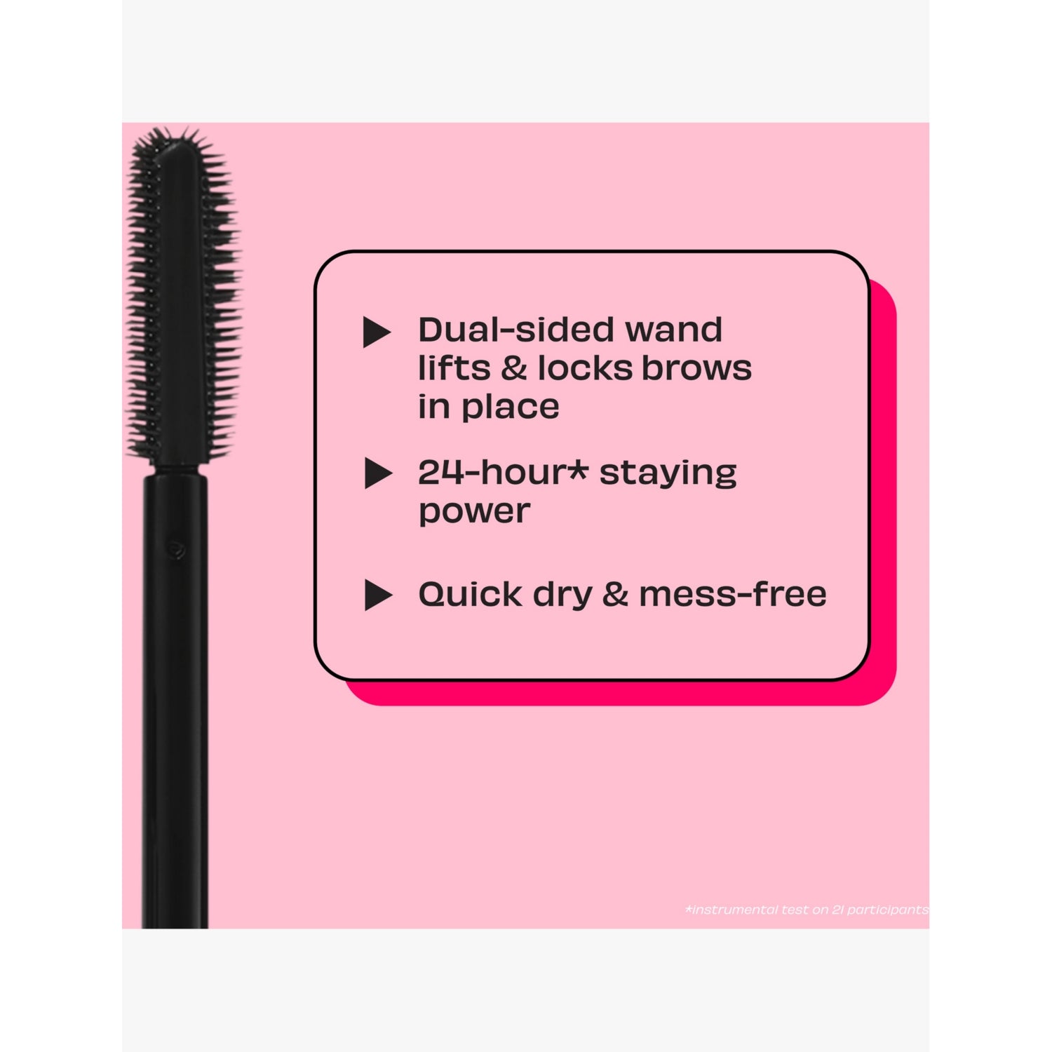 Benefit 24-Hour Brow Setter clear brow gel 3.5g, imported from the UK