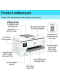 HP OfficeJet Pro 9720e A3 wireless printer (British brand)