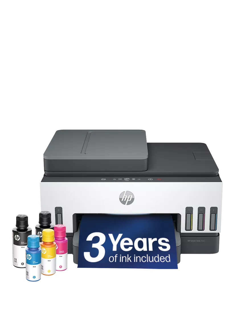 HP Smart Tank 7605 wireless printer Light Basalt, imported from the UK