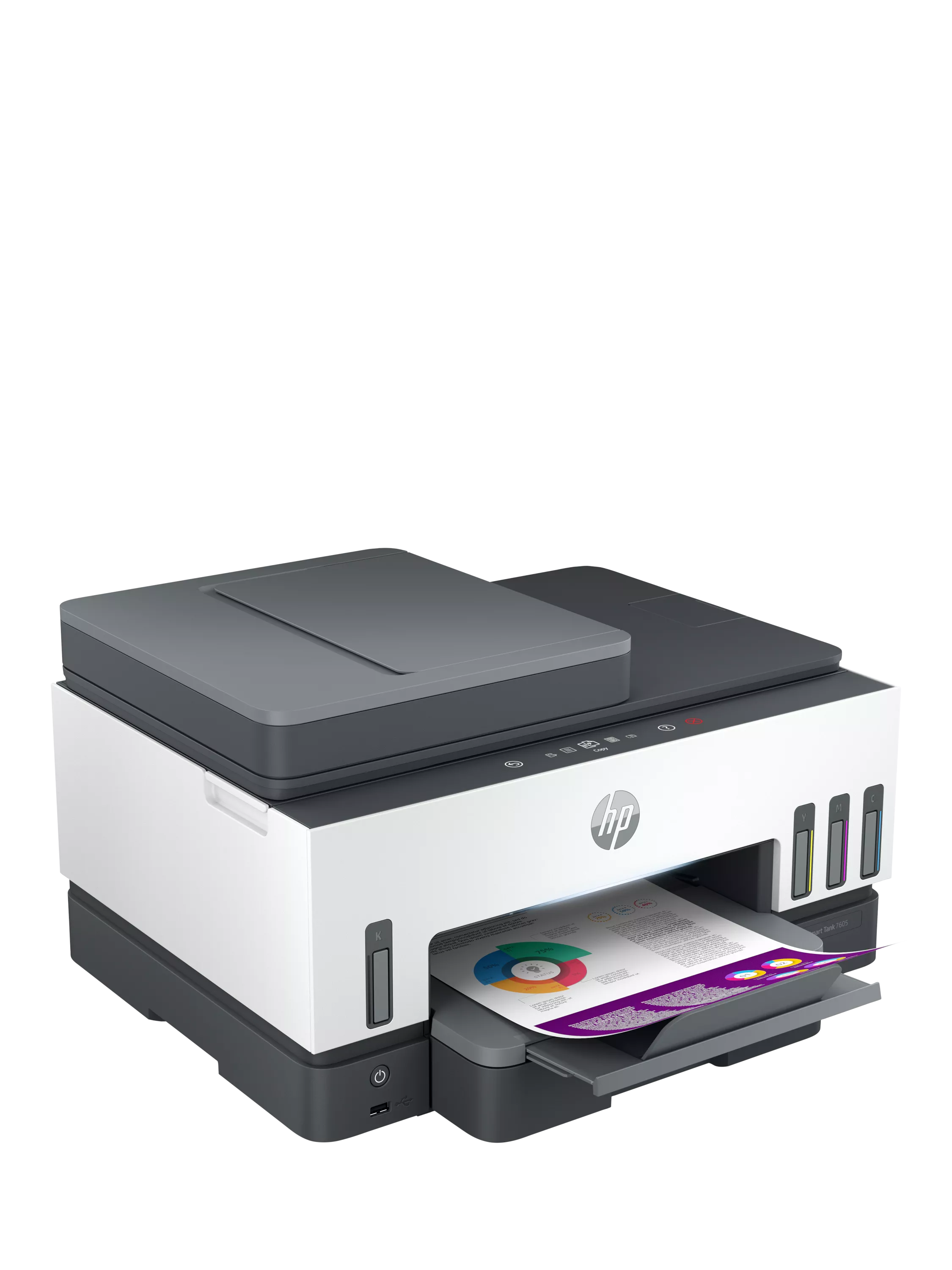 HP Smart Tank 7605 wireless printer Light Basalt, imported from the UK
