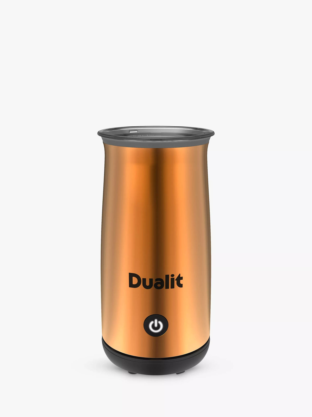 Dualit hot chocolate maker and milk frother in copper - British product