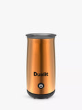 Dualit hot chocolate maker and milk frother in copper - British product