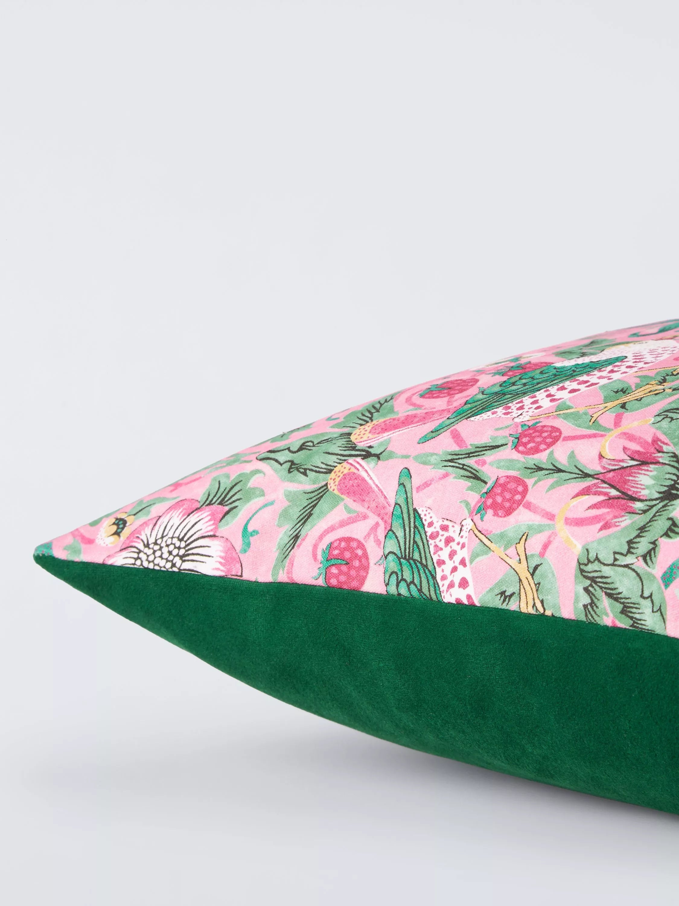 Morris & Co. Strawberry Thief cushion 45cm, imported from the UK