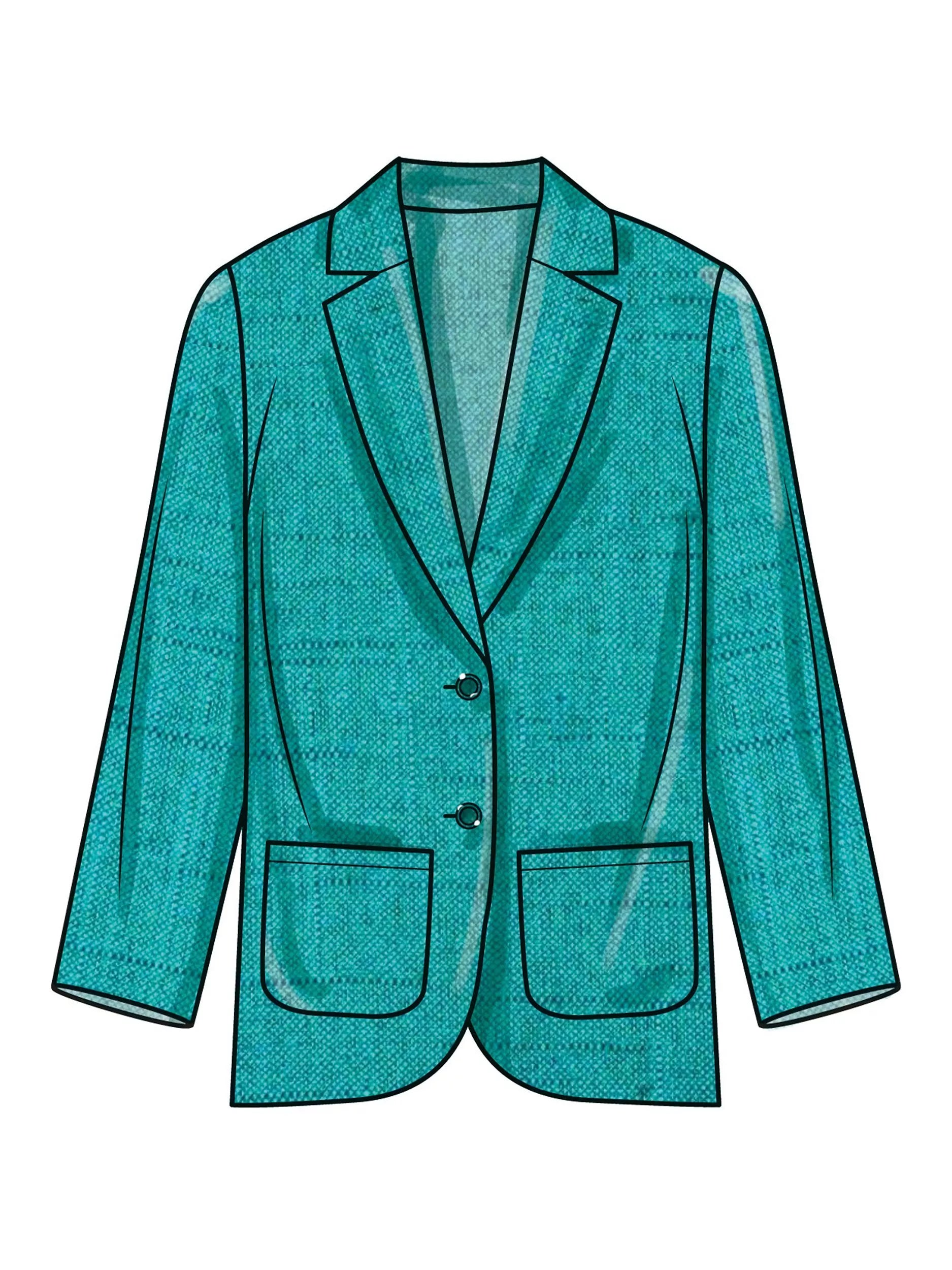 Simplicity sewing pattern for blazers and shorts S9930 - British product