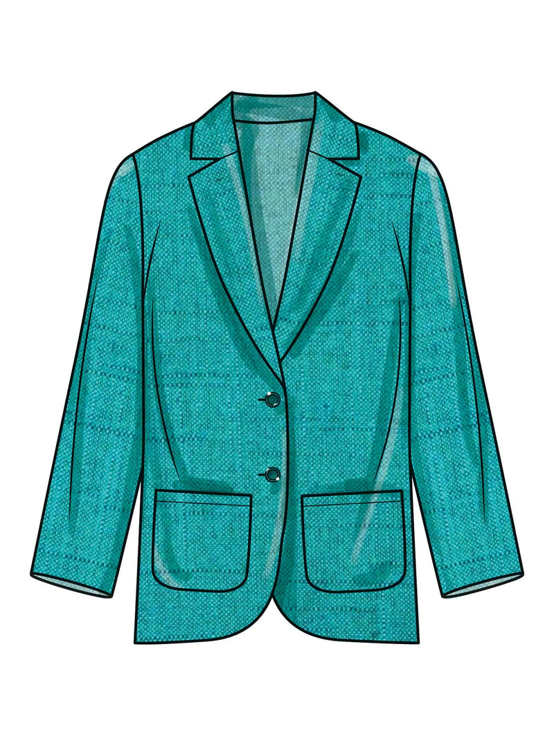 Simplicity sewing pattern for blazers and shorts S9930 - British product